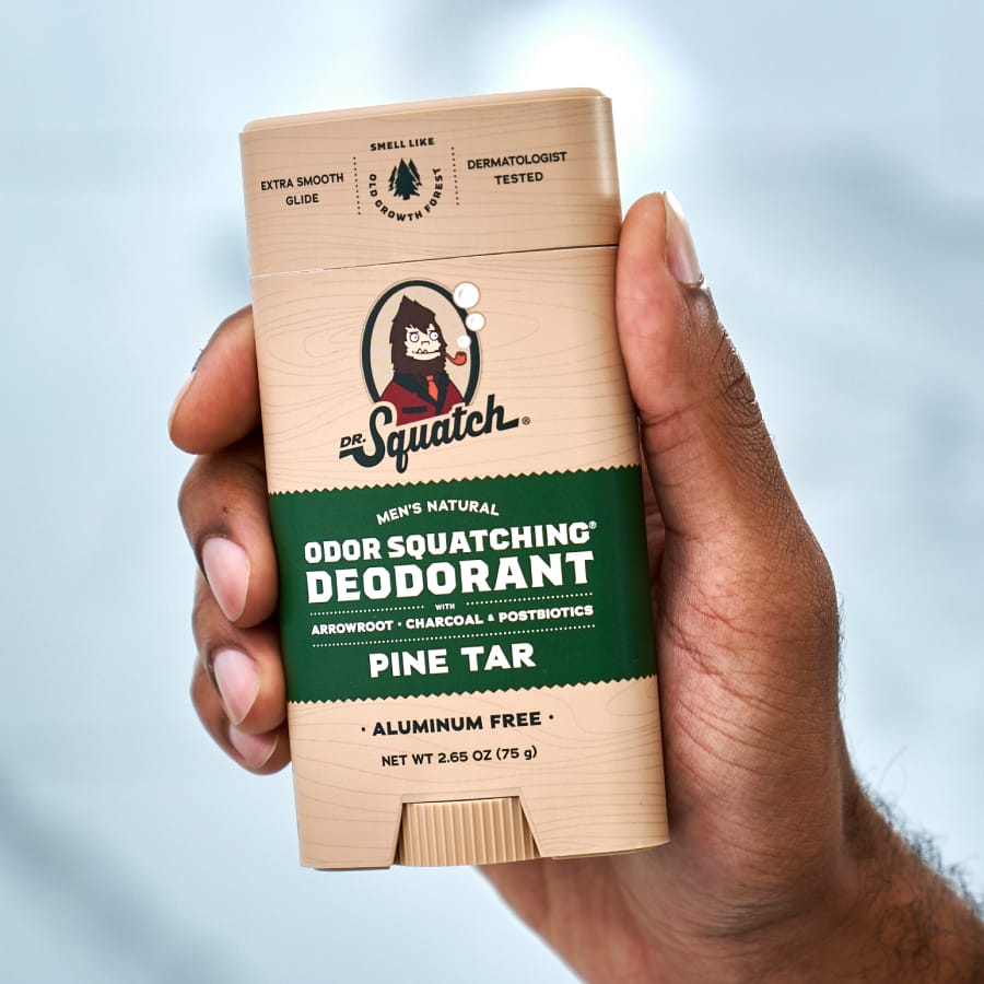 Pine Tar Deodorant Dr Squatch