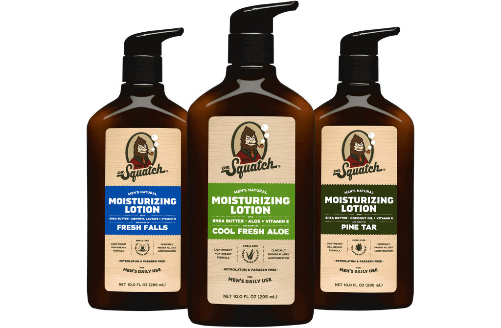 Dr. Squatch® Men's Natural Pine Tar Moisturizing Lotion, 10 oz - Kroger