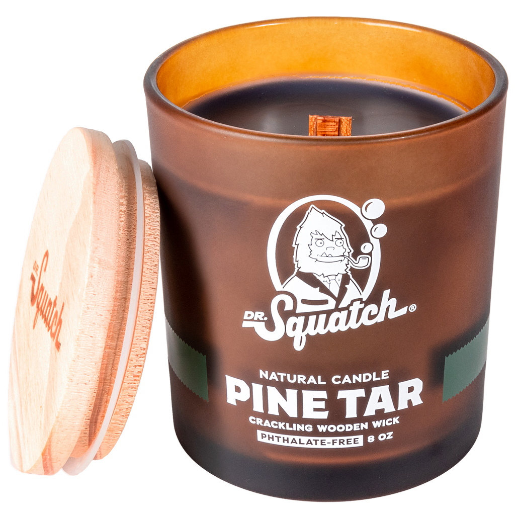 🔥🔥Here that crackle? That's the wood wick from our new all natural candle,  get yours today!, By Dr. Squatch