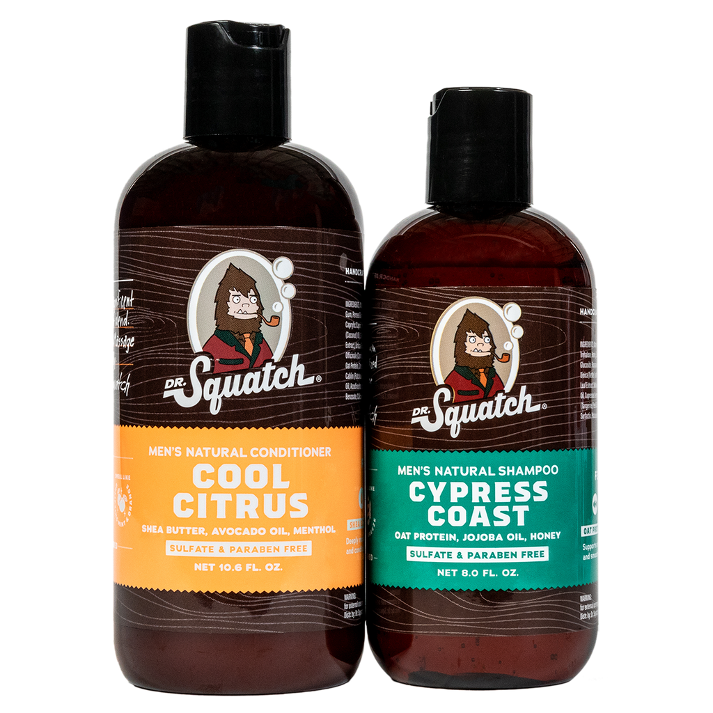 Dr Squatch Hair Care Set Frosty Peppermint Shampoo & Conditioner