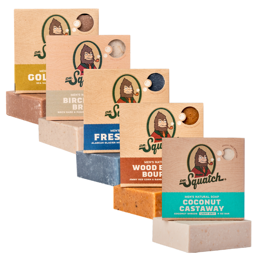 Dr. Jekyll Soap Co. Lost in the Woods 5 Bar Variety Pack - Quality Men's  Bar Soap, Masculine Scents,…See more Dr. Jekyll Soap Co. Lost in the Woods  5