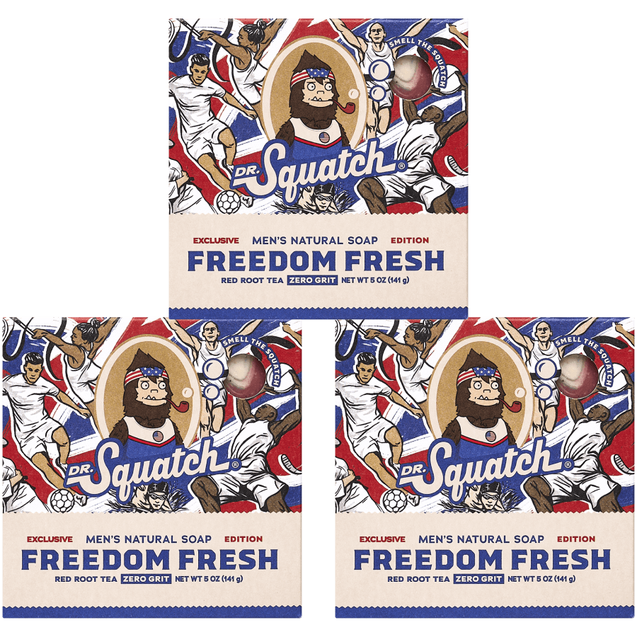 Dr. Squatch Freedom store Fresh Hair Kit - SOLD OUT