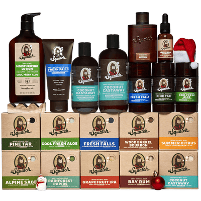 Snag the perfect last-minute Christmas gift for your man: Dr. Squatch  cologne!