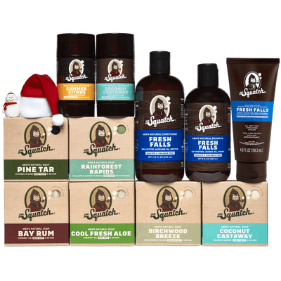 Male-Focused Holiday Soap Bundles : Dr. Squatch