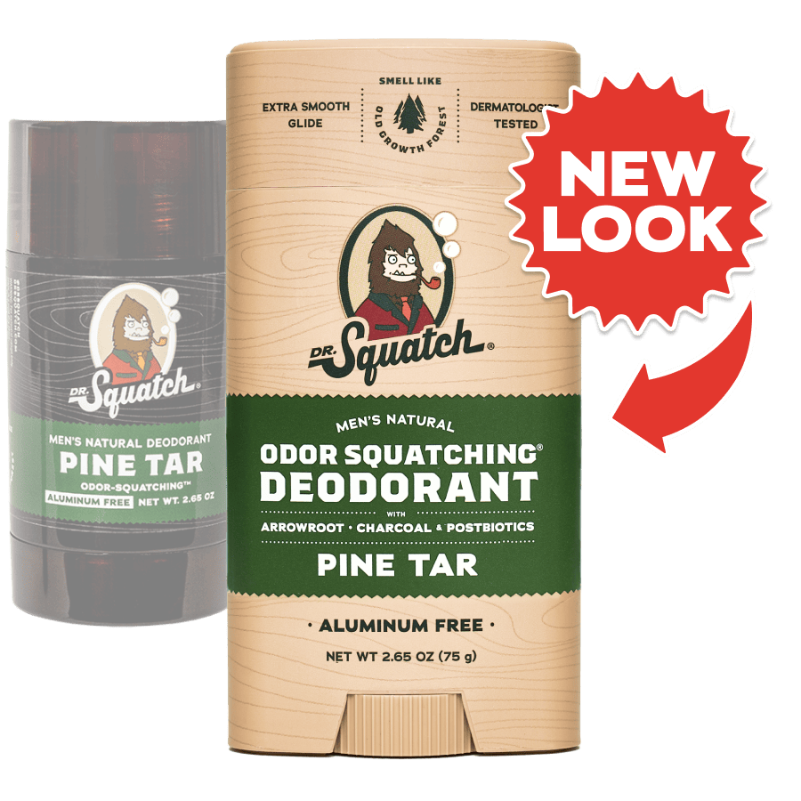 Dr Squatch Pine Tar deals Soap/Deodorant/Haircare bundle