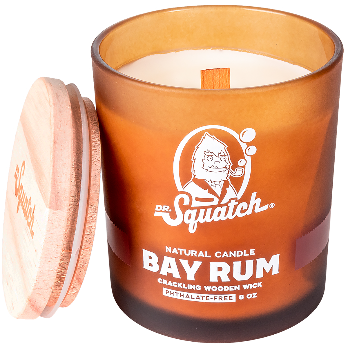 DR. SQUATCH BAY RUM CANDLE REVIEW!! HONEST OPINION!! 