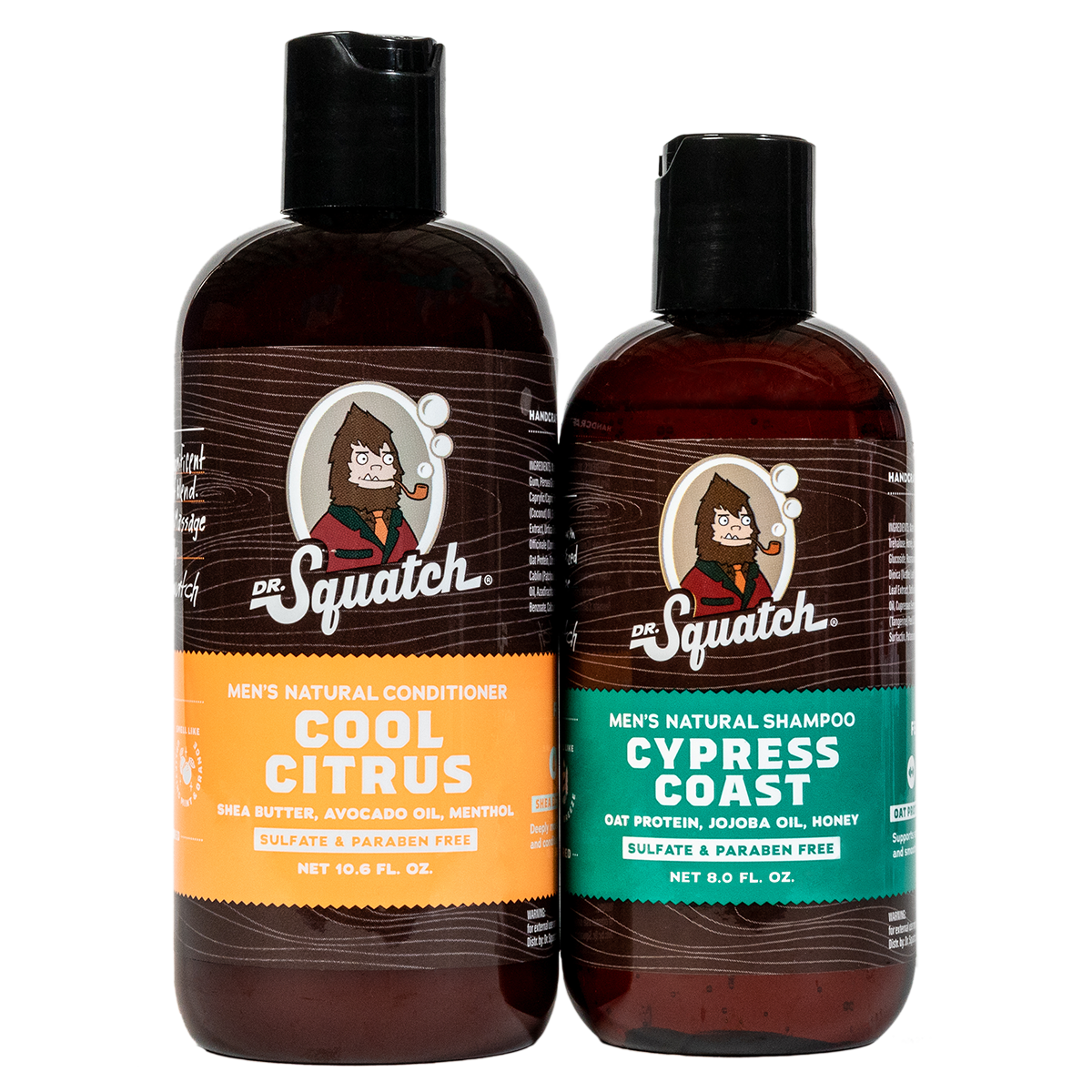 Dr.Squatch Hair Care Kit - Shampoo and Conditioner - Healthy Hair