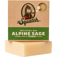 Dr. Squatch Alpine Sage Soap Limited Edition Christmas Holidays 2023 Xmas