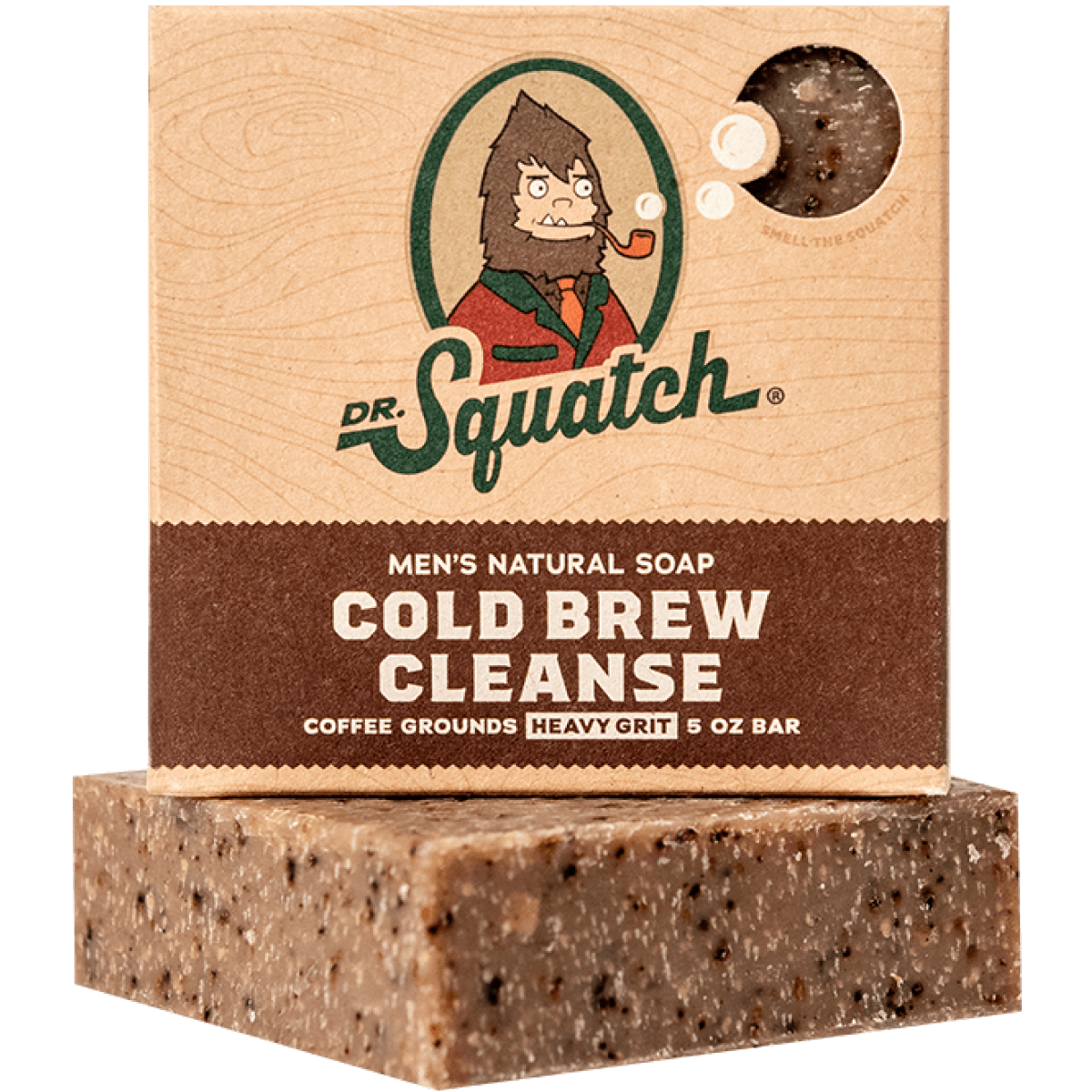 DR. SQUATCH BAR SOAP - COLD BREW CLEANSE, FREE SHIPPING