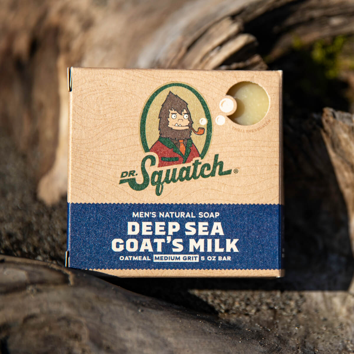Dr. Squatch Deep Sea Goat's Milk 5oz Men's Natural Soap