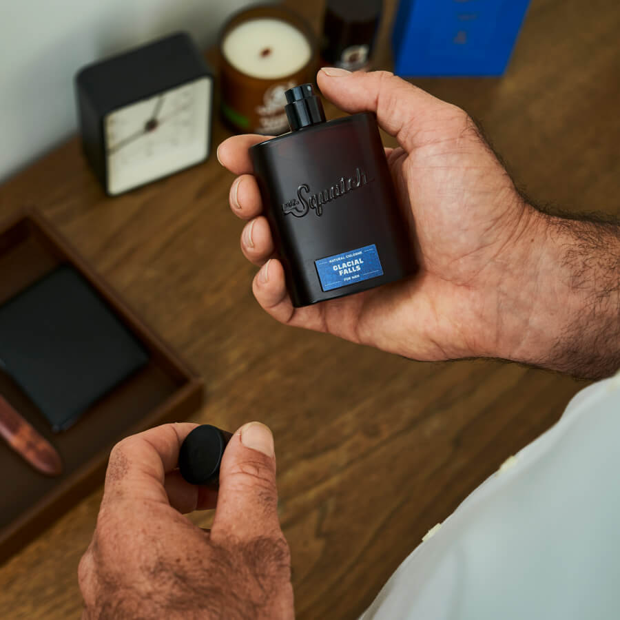 Dr. Squatch on X: Close your eyes and dive into the refreshing scent of  Glacial Falls Cologne 🌊 Like the fresh spray from a cold mountain waterfall,  Glacial Falls is cool and