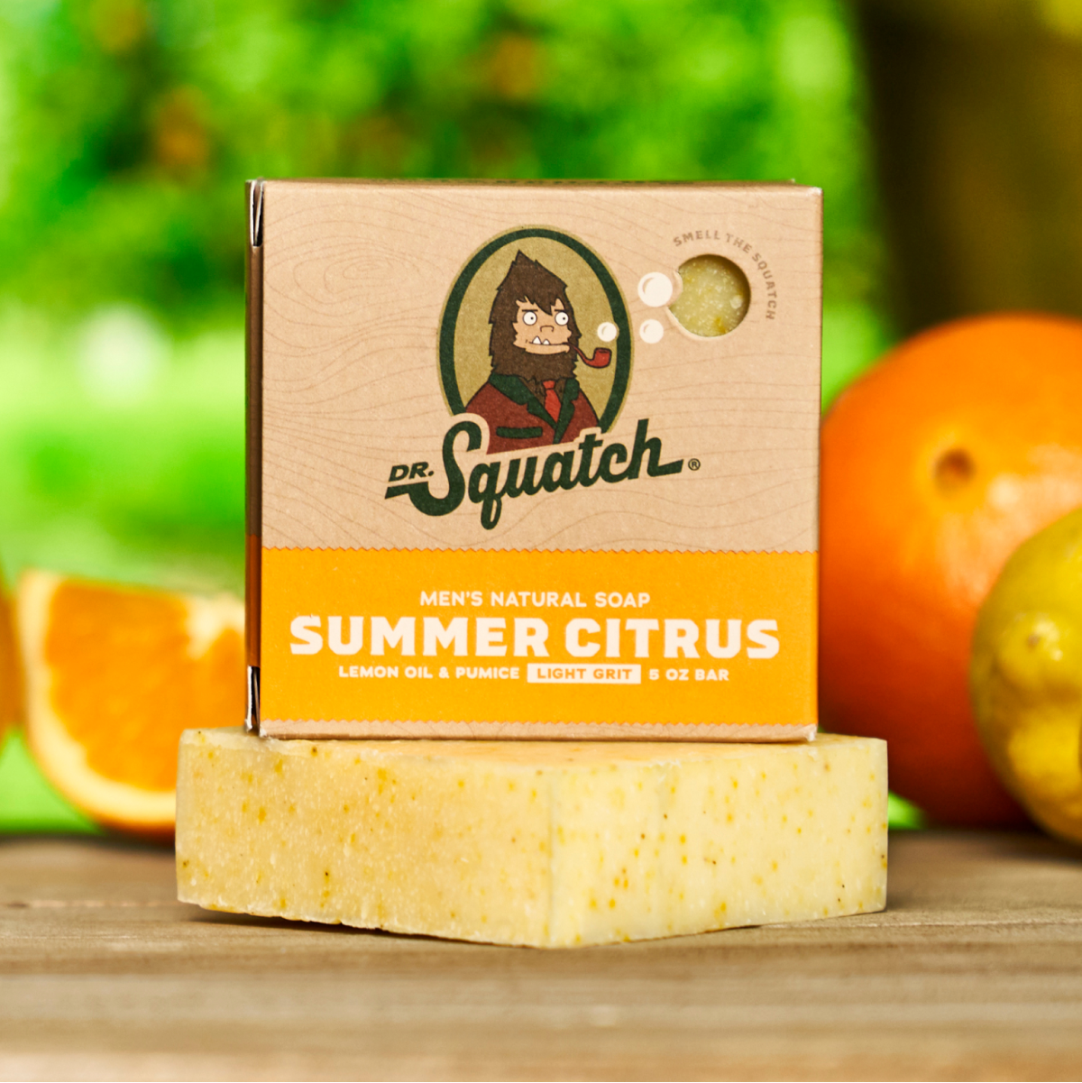 Dr. Squatch Manly Soap and Deodorant Variety Pack - Handmade with Organic  Oils, Aluminum-Free - Summer Citrus