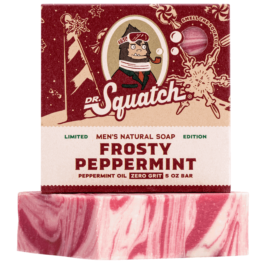 FROSTY PEPPERMINT HAIR KIT  Dr. Squatch Review 