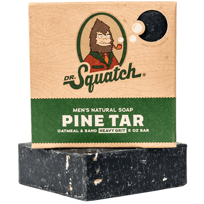 Dr. Squatch Men's Natural Deodorant 6-Pack Variety Bundle - Fresh Falls,  Pine Tar, and Wood Barrel Bourbon - Odor-Squatching and Aluminum-Free, 2.65  oz., 6-Pack