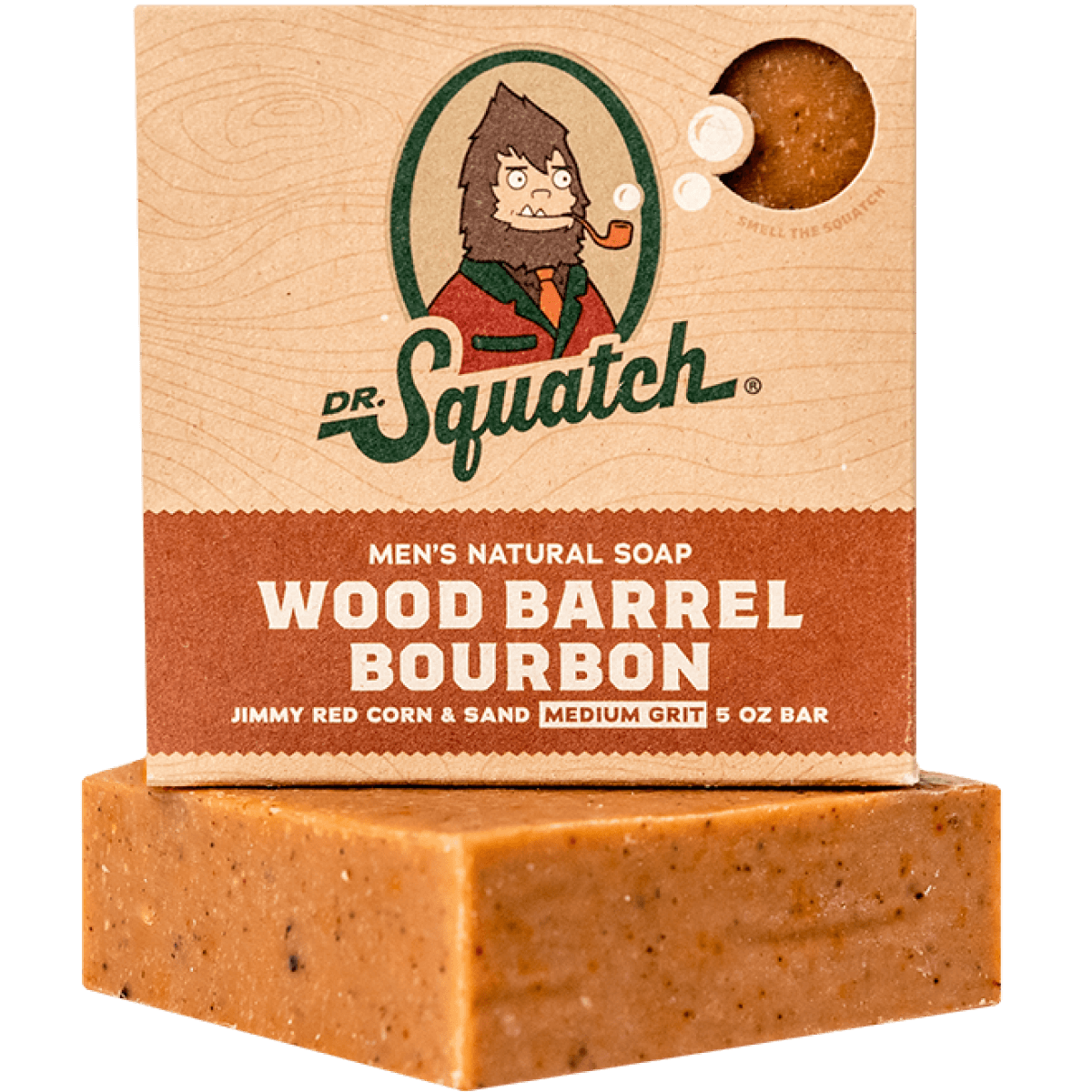 Dr. Squatch Lotion and Soap Pack - Moisturizing Lotion and 4 Bars of Natural Men's Bar Soap - Pine Tar, Wood Barrel Bourbon, Birchwood Breeze, and