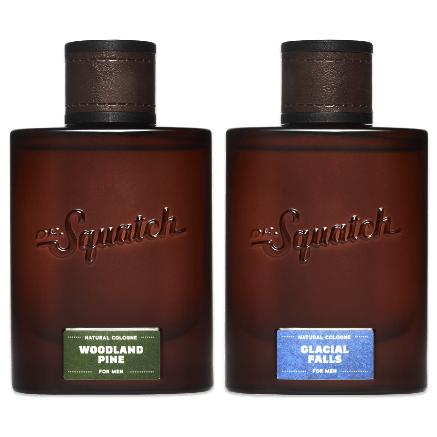 Dr. Squatch Men's Cologne Woodland Pine - Natural Cologne Made with Sustainably-Sourced Ingredients - Manly Fragrance of Pine, Cypress, and Vetiver