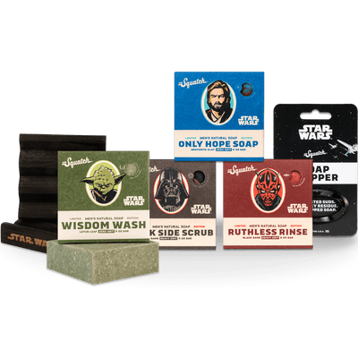 Dr. Squatch Star Wars Soap Collection has soap inspired by favorite Star  Wars legends » Gadget Flow