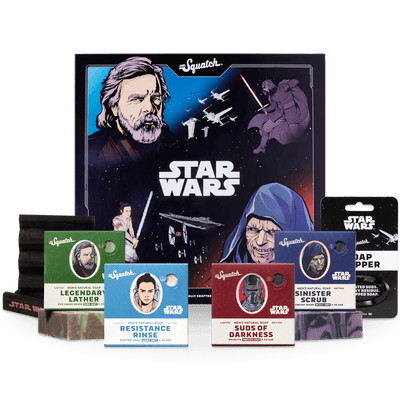 Dr. Squatch Star Wars Limited Edition: Unique Bar Soaps Inspired By Your  Favorite Star Wars Legends! - Hello Subscription